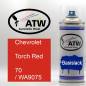 Preview: Chevrolet, Torch Red, 70 / WA9075: 400ml Sprühdose, von ATW Autoteile West.